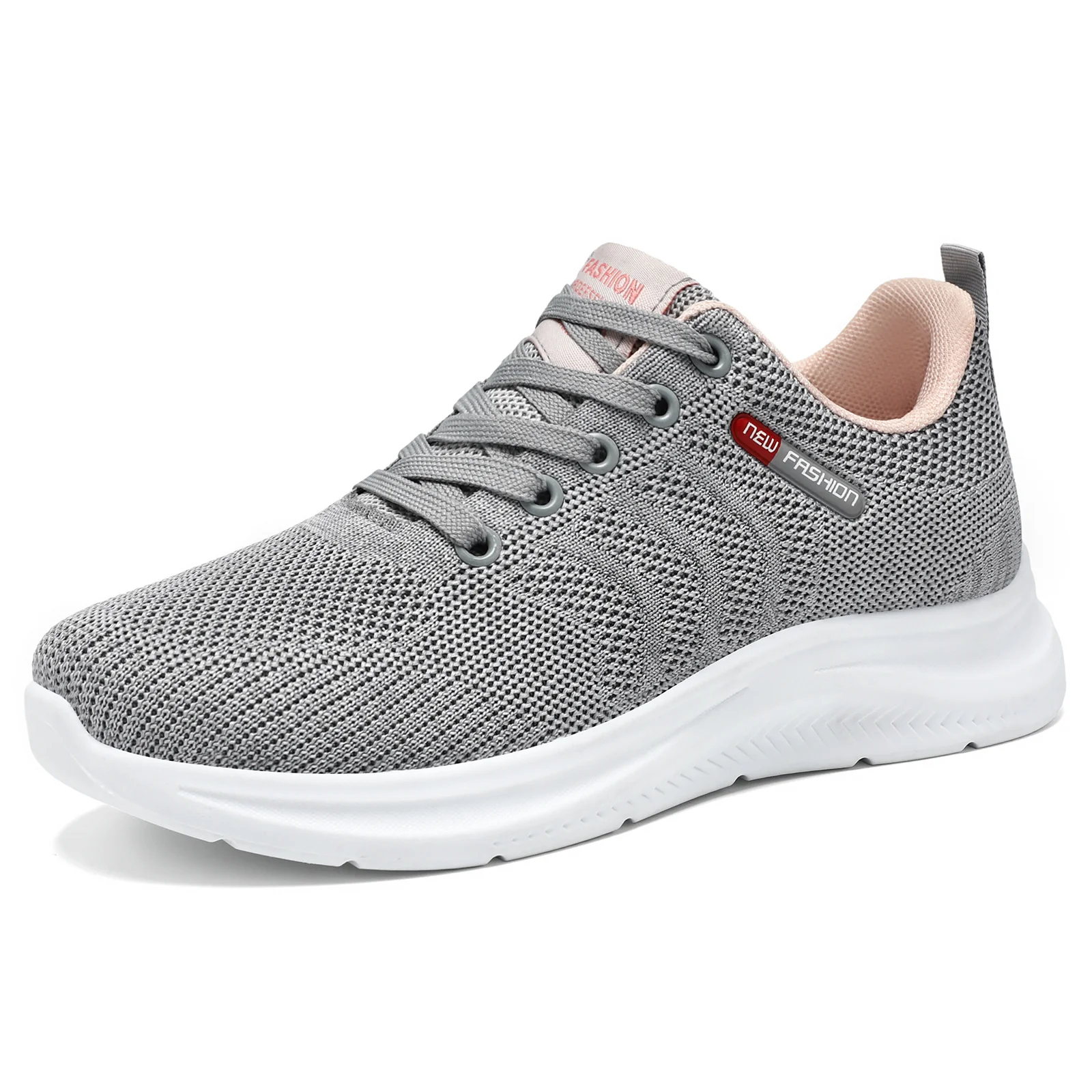 Damen Sportliche Sneakers mit atmungsaktivem Mesh-Obermaterial und dämpfender Laufsohle Heidi Mode - Image 6