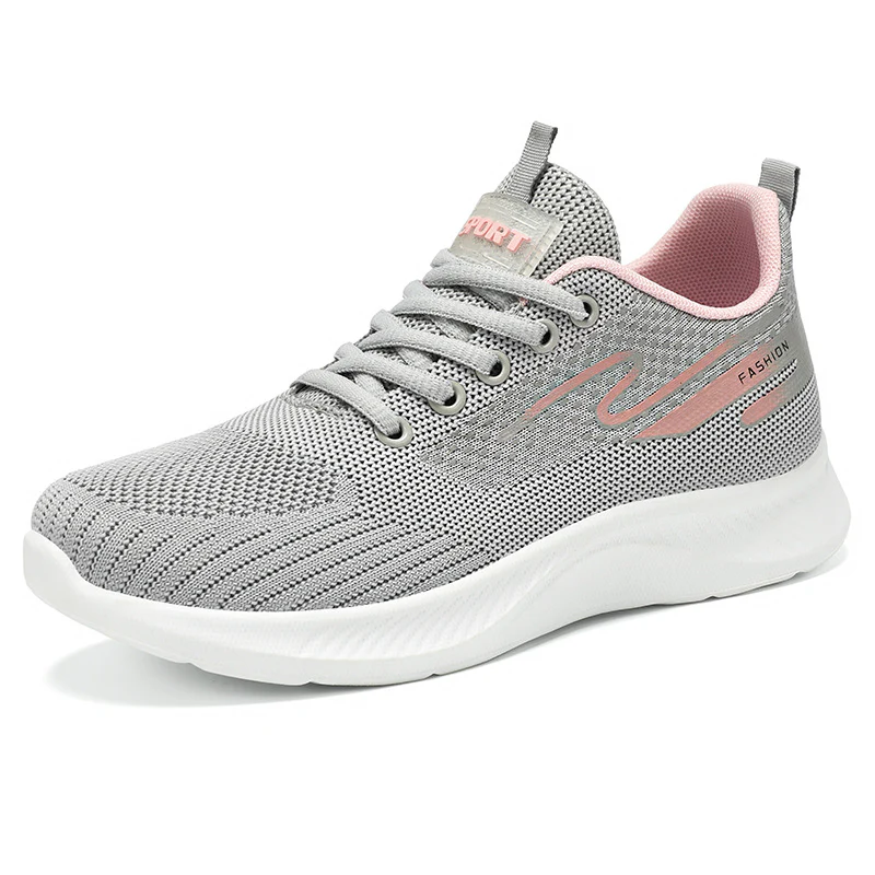 Damen Sportliche Sneakers mit atmungsaktivem Mesh-Obermaterial und dämpfender Sohle Heidi Mode 1771821047 - Image 5