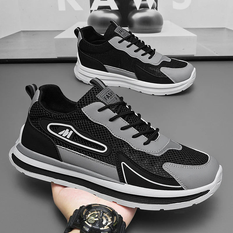 Damen Sportliche Sneakers mit atmungsaktivem Mesh-Obermaterial und dämpfender Sohle Heidi Mode - Image 2