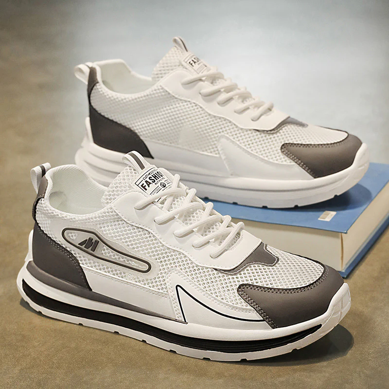 Damen Sportliche Sneakers mit atmungsaktivem Mesh-Obermaterial und dämpfender Sohle Heidi Mode - Image 4
