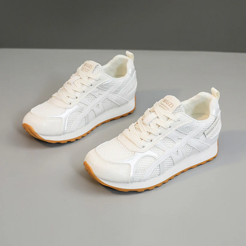 Damen Sportliche Sneakers mit atmungsaktivem Mesh-Obermaterial und dynamischer Dämpfung Heidi Mode - Image 2