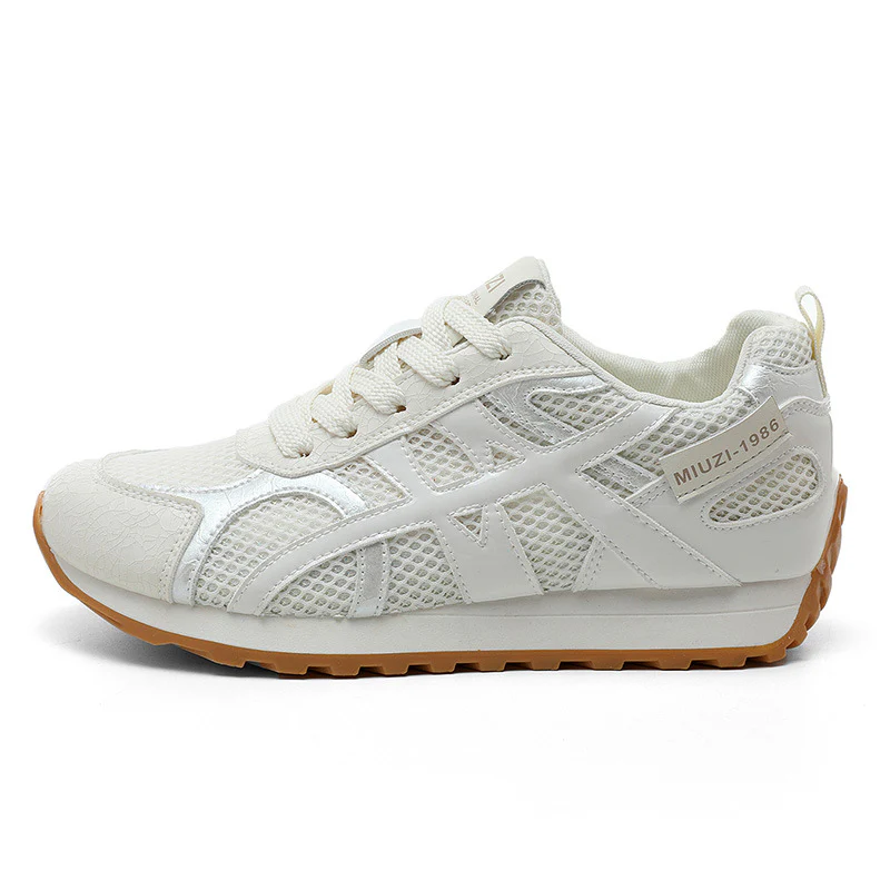 Damen Sportliche Sneakers mit atmungsaktivem Mesh-Obermaterial und dynamischer Dämpfung Heidi Mode - Image 6