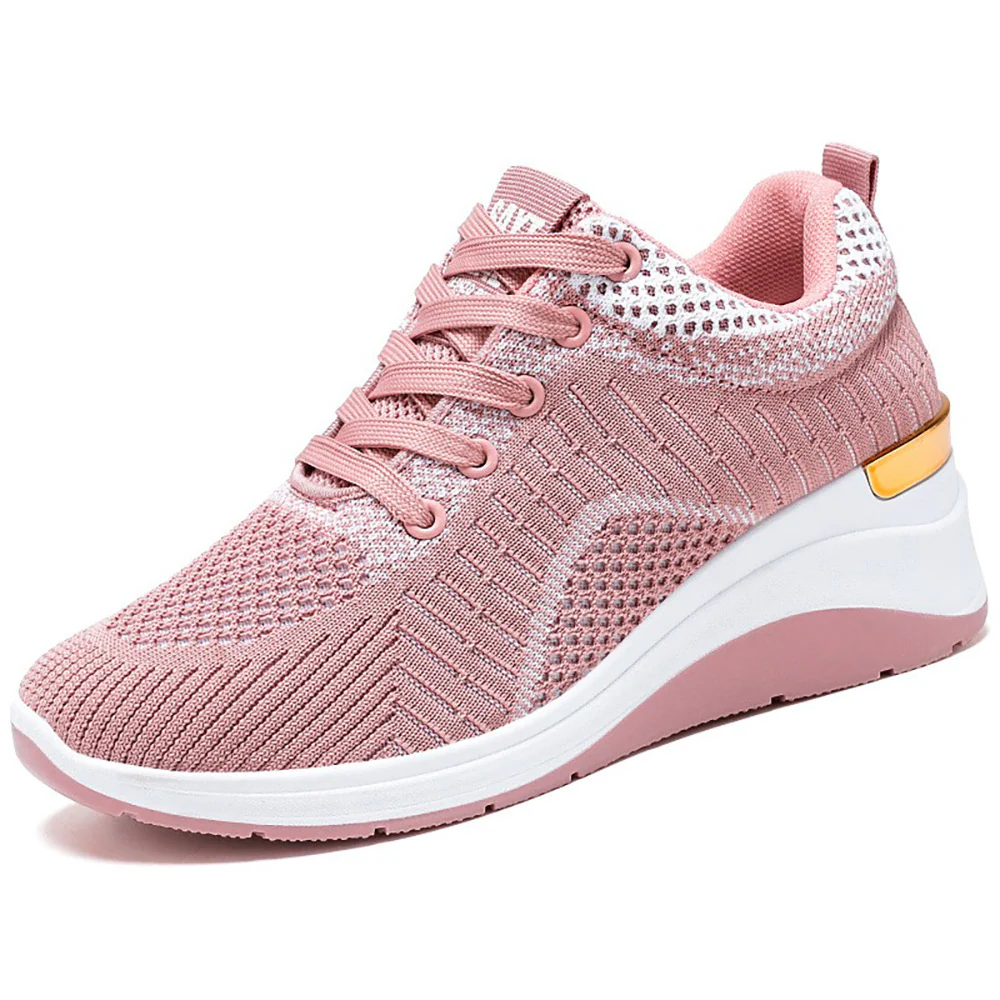 Damen Sportliche Sneakers mit atmungsaktivem Mesh-Obermaterial und ergonomischer Dämpfung Heidi Mode - Image 4