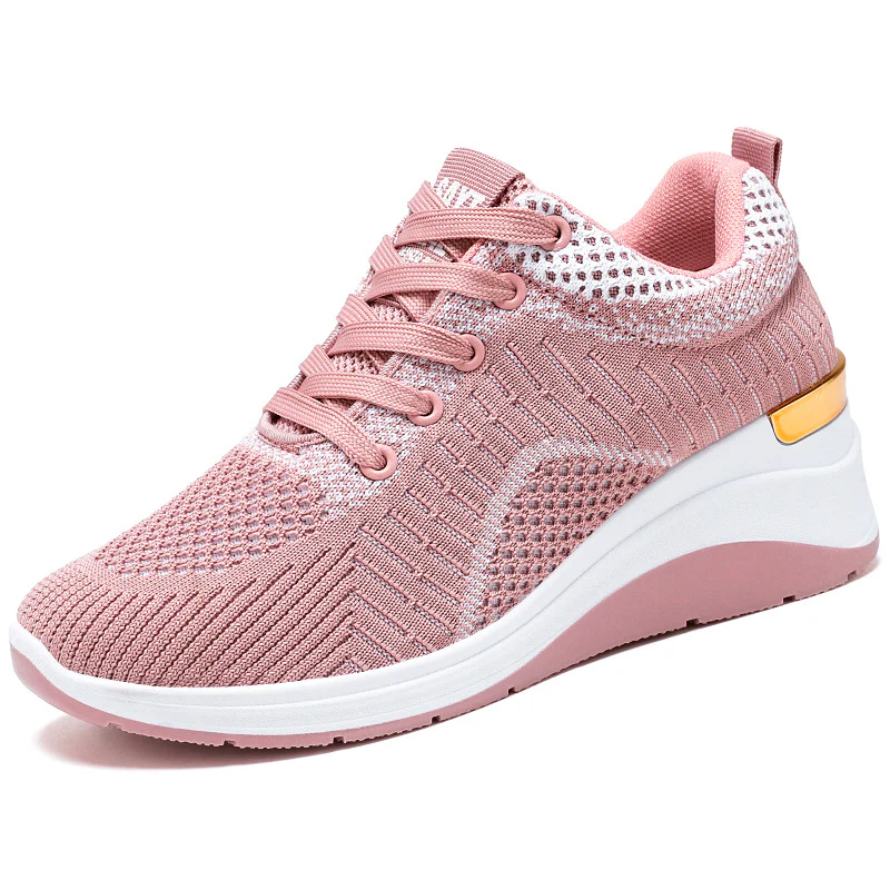 Damen Sportliche Sneakers mit atmungsaktivem Mesh-Obermaterial und ergonomischer Dämpfung Heidi Mode - Image 7