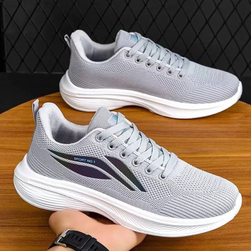Damen Sportliche Sneakers mit atmungsaktivem Mesh-Obermaterial und flexiblem Design Heidi Mode - Image 2