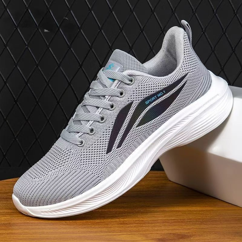 Damen Sportliche Sneakers mit atmungsaktivem Mesh-Obermaterial und flexiblem Design Heidi Mode - Image 6