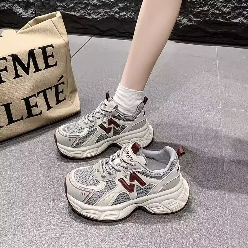 Damen Sportliche Sneakers mit atmungsaktivem Mesh-Obermaterial und flexibler Dämpfung Heidi Mode - Image 4
