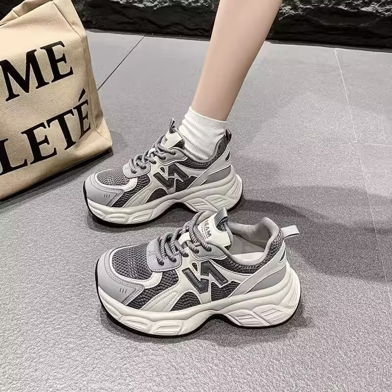 Damen Sportliche Sneakers mit atmungsaktivem Mesh-Obermaterial und flexibler Dämpfung Heidi Mode - Image 6