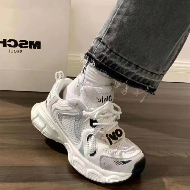 Damen Sportliche Sneakers mit atmungsaktivem Mesh-Obermaterial und gepolsterter Sohle Heidi Mode - Image 5