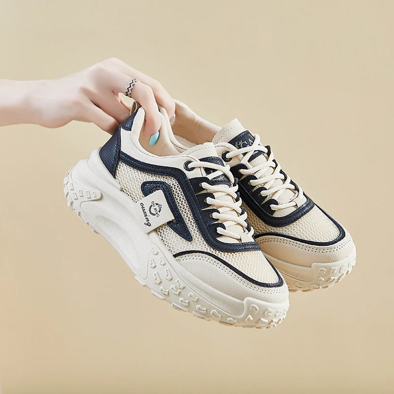 Damen Sportliche Sneakers mit atmungsaktivem Mesh-Obermaterial und innovativer Dämpfungstechnologie Heidi Mode - Image 2