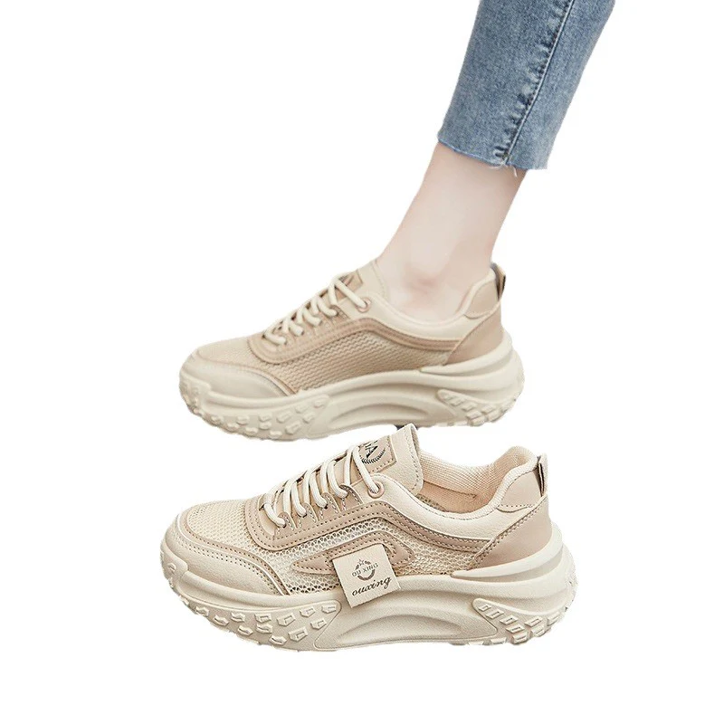 Damen Sportliche Sneakers mit atmungsaktivem Mesh-Obermaterial und innovativer Dämpfungstechnologie Heidi Mode - Image 5