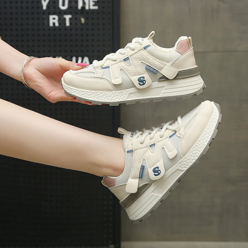 Damen Sportliche Sneakers mit atmungsaktivem Mesh-Obermaterial und komfortabler Dämpfung Heidi Mode - Image 4