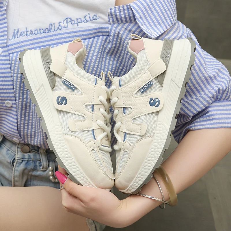 Damen Sportliche Sneakers mit atmungsaktivem Mesh-Obermaterial und komfortabler Dämpfung Heidi Mode - Image 7