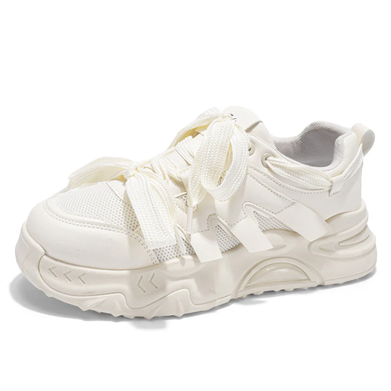 Damen Sportliche Sneakers mit atmungsaktivem Mesh-Obermaterial und robustem Sohlenprofil Heidi Mode - Image 5