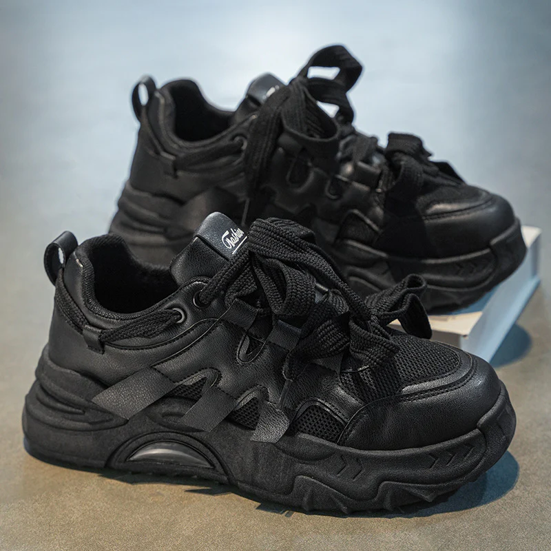 Damen Sportliche Sneakers mit atmungsaktivem Mesh-Obermaterial und robustem Sohlenprofil Heidi Mode - Image 7