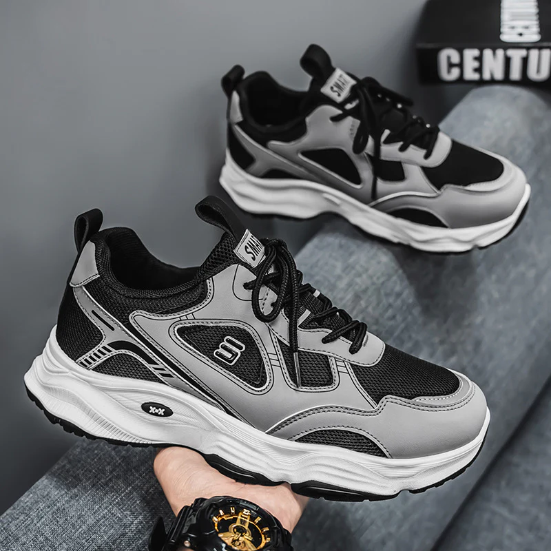 Damen Sportliche Sneakers mit atmungsaktivem Mesh-Obermaterial und rutschfester Außensohle Heidi Mode - Image 2