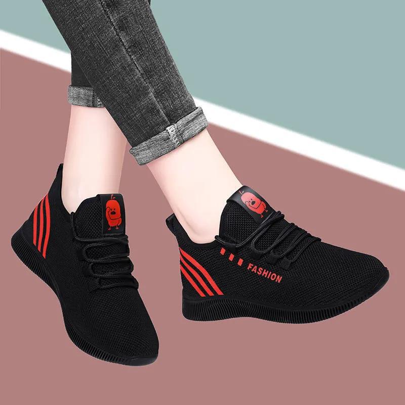 Damen Sportliche Sneakers mit atmungsaktivem Mesh-Obermaterial und rutschfester Sohle Heidi Mode - Image 7