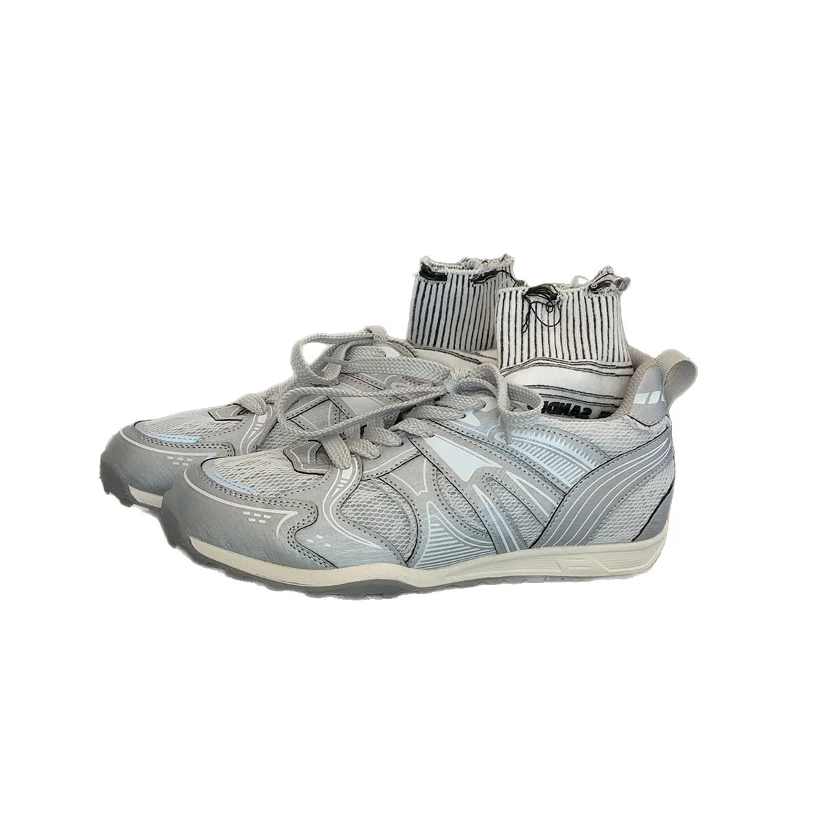 Damen Sportliche Sneakers mit atmungsaktivem Mesh-Obermaterial und schockabsorbierender Sohle Heidi Mode - Image 5