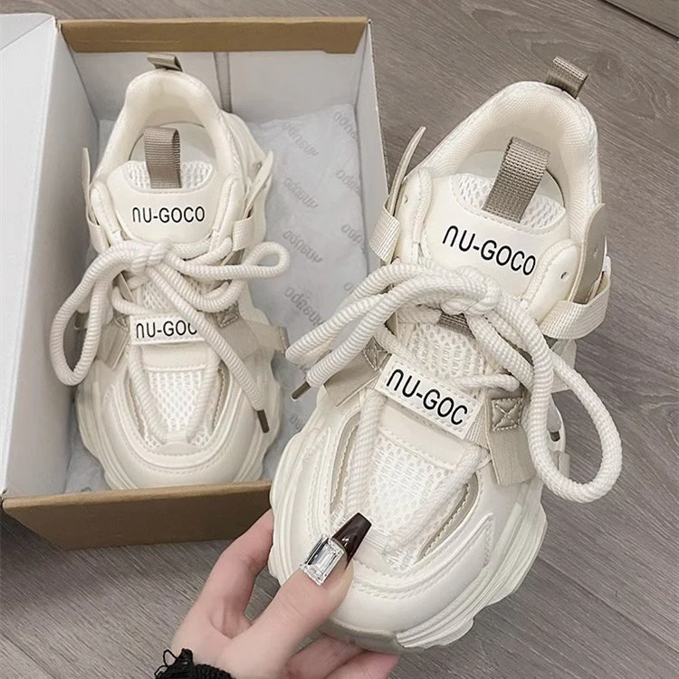 Damen Sportliche Sneakers mit atmungsaktivem Mesh-Obermaterial und stabiler Sohle Heidi Mode - Image 3