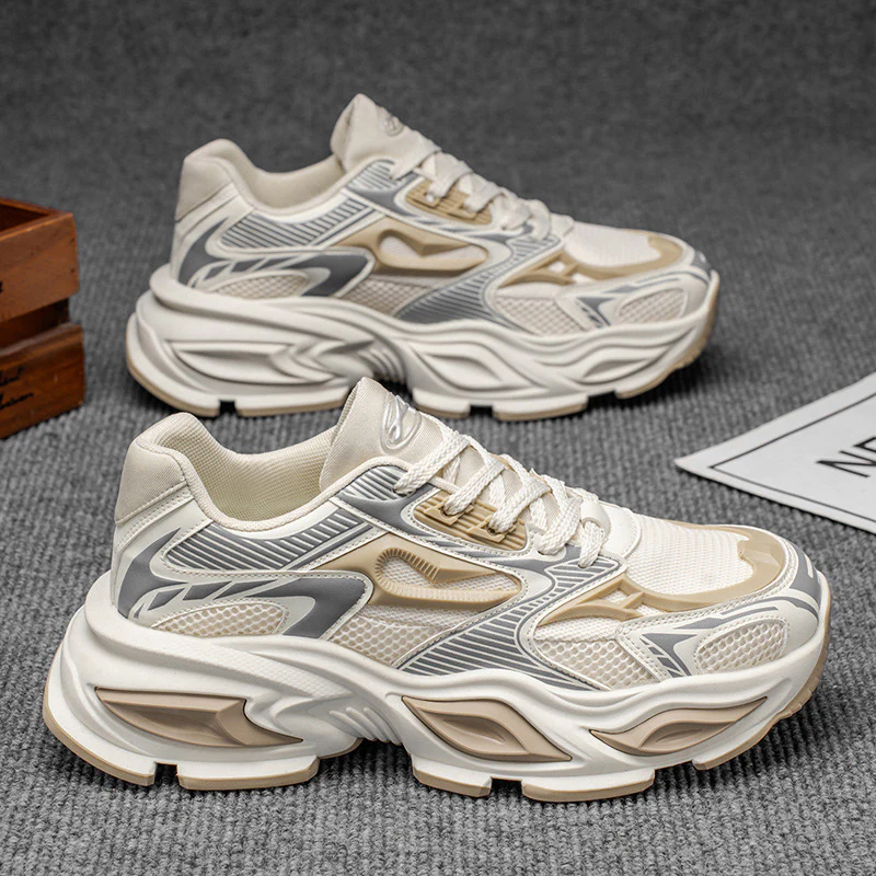 Damen Sportliche Sneakers mit atmungsaktivem Mesh-Obermaterial und stoßdämpfendem Sohlenprofil Heidi Mode - Image 4