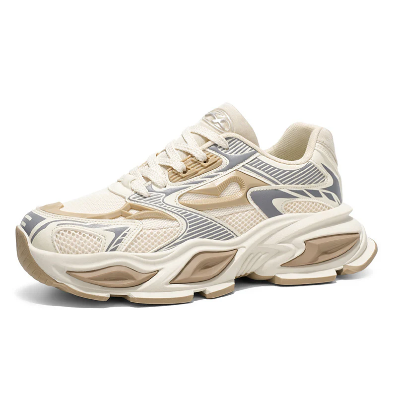 Damen Sportliche Sneakers mit atmungsaktivem Mesh-Obermaterial und stoßdämpfendem Sohlenprofil Heidi Mode - Image 5