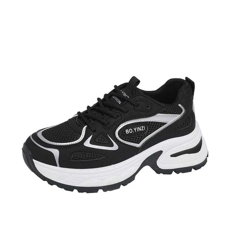 Damen Sportliche Sneakers mit atmungsaktivem Mesh-Obermaterial und stoßdämpfender Sohle Heidi Mode - Image 8