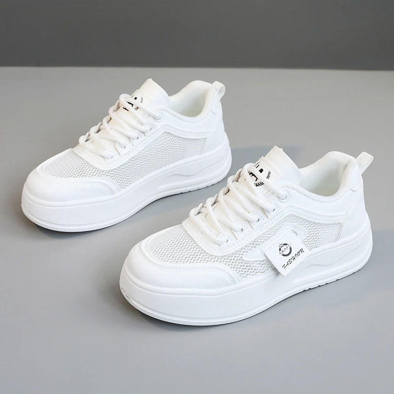 Damen sportliche Sneakers mit atmungsaktivem Mesh und dämpfendem Sohlenprofil Heidi Mode - Image 7