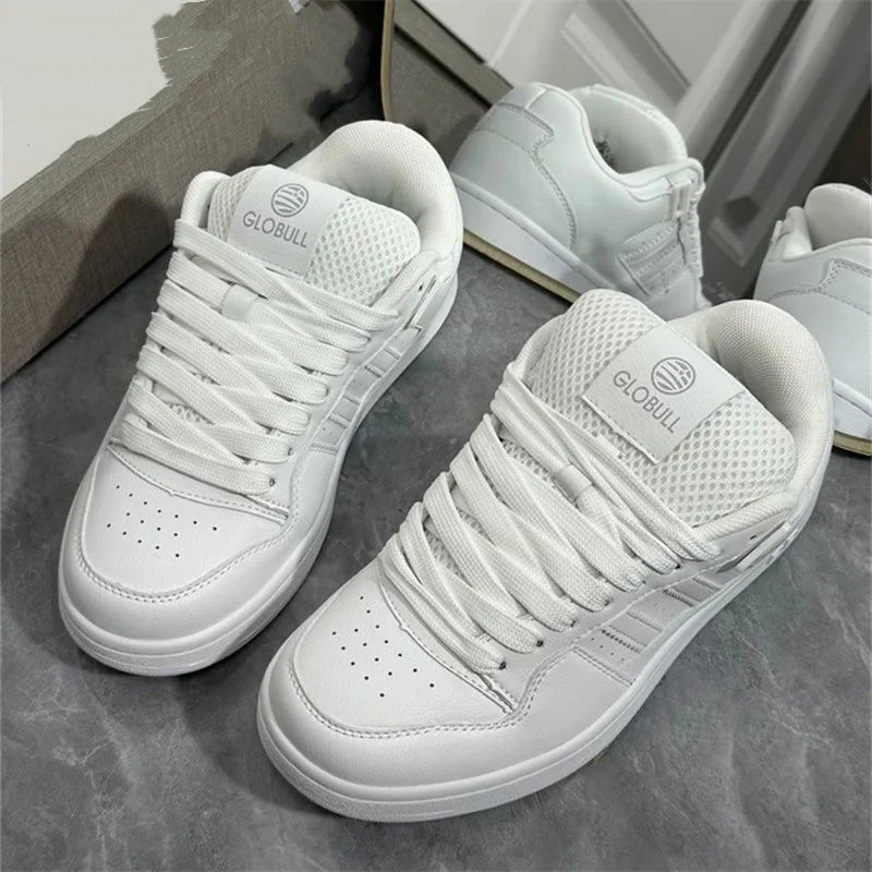 Damen Sportliche Sneakers mit atmungsaktivem Mesh und eleganter Schnürung Heidi Mode - Image 3