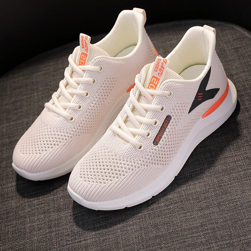 Damen Sportliche Sneakers mit atmungsaktivem Netzdesign und dämpfender Laufsohle Heidi Mode - Image 2