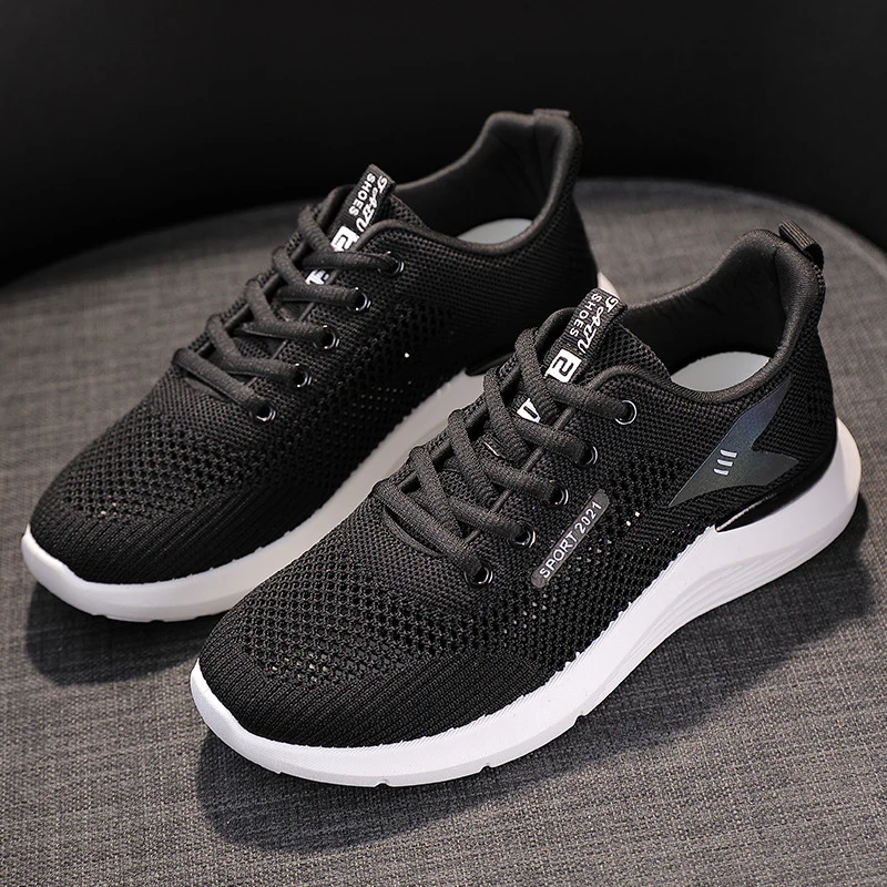 Damen Sportliche Sneakers mit atmungsaktivem Netzdesign und dämpfender Laufsohle Heidi Mode - Image 3