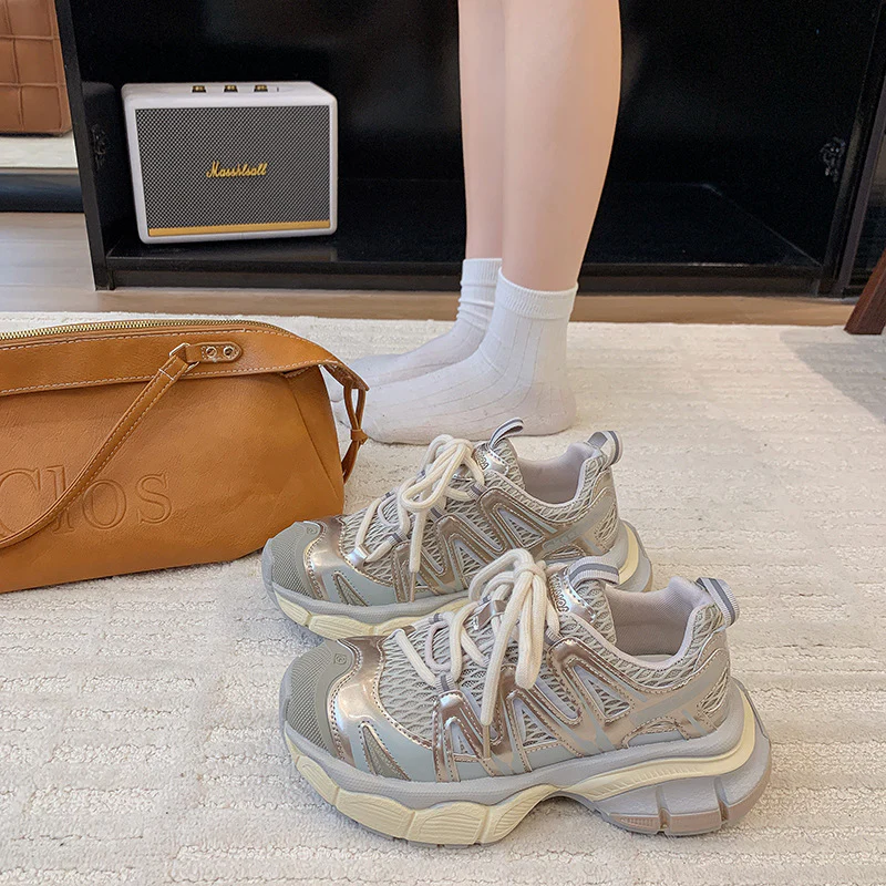 Damen Sportliche Sneakers mit atmungsaktivem Netzmaterial und optimaler Dämpfung Heidi Mode - Image 2