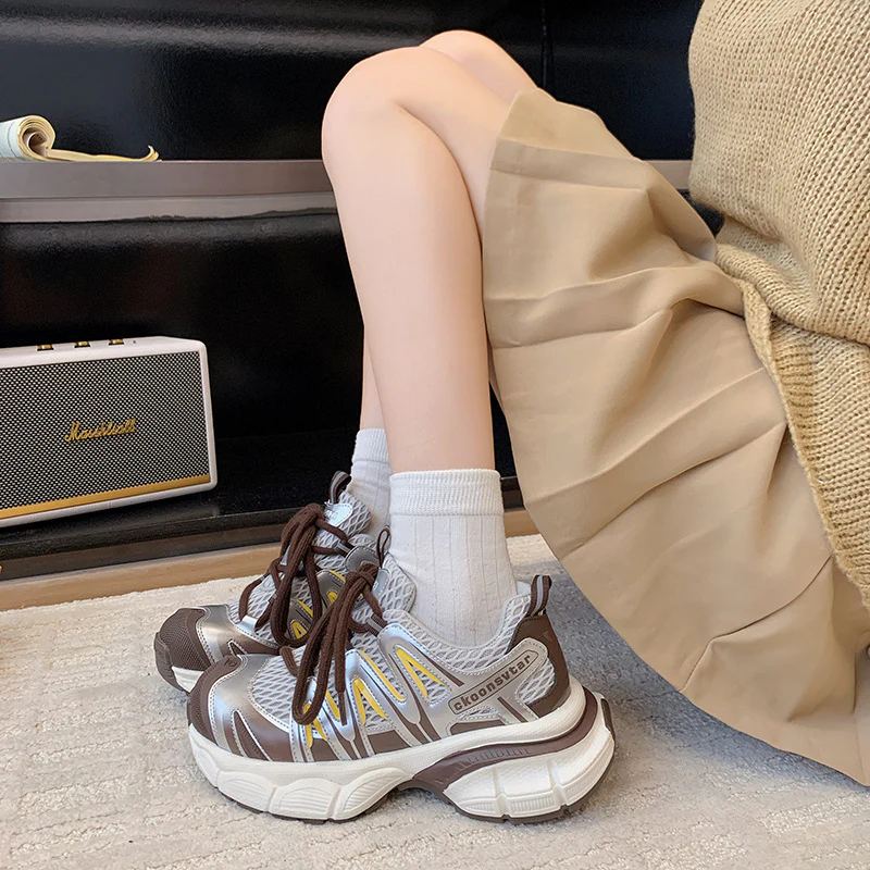 Damen Sportliche Sneakers mit atmungsaktivem Netzmaterial und optimaler Dämpfung Heidi Mode - Image 3