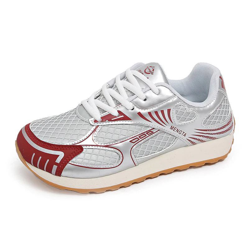 Damen Sportliche Sneakers mit atmungsaktivem Netzoberteil und flexibler Laufsohle Heidi Mode - Image 8