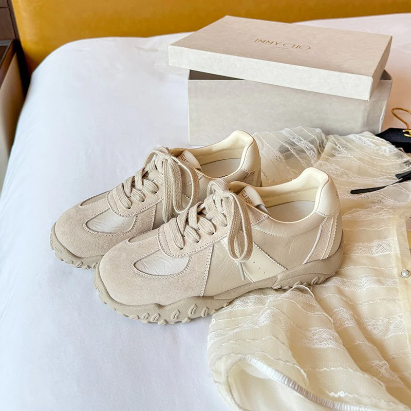 Damen Sportliche Sneakers mit atmungsaktivem Obermaterial und ausgeflipptem Laufprofil Heidi Mode - Image 8