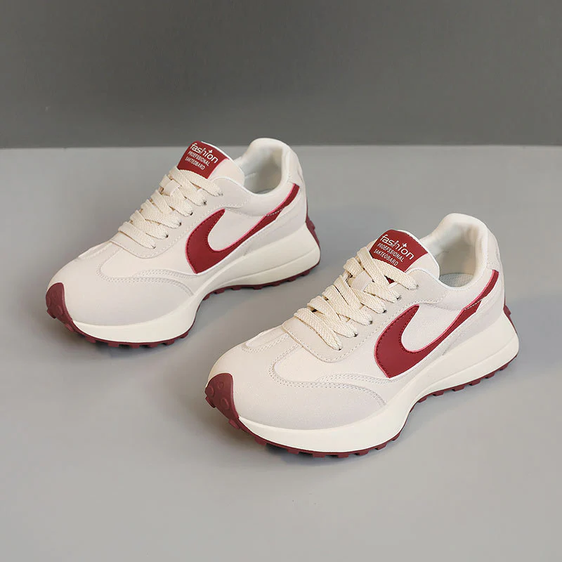 Damen sportliche Sneakers mit atmungsaktivem Obermaterial und dämpfender Sohle Heidi Mode - Image 6