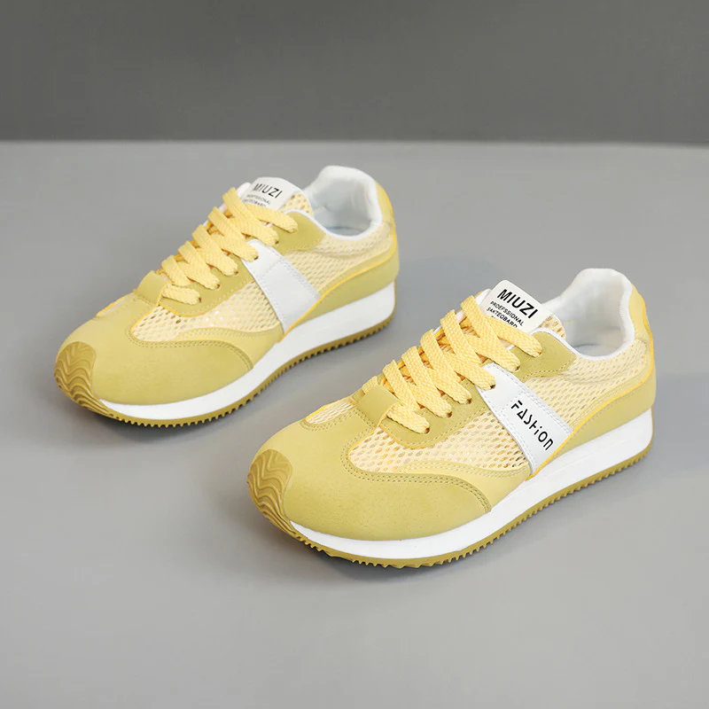 Damen Sportliche Sneakers mit atmungsaktivem Obermaterial und dämpfender Sohle Heidi Mode - Image 6