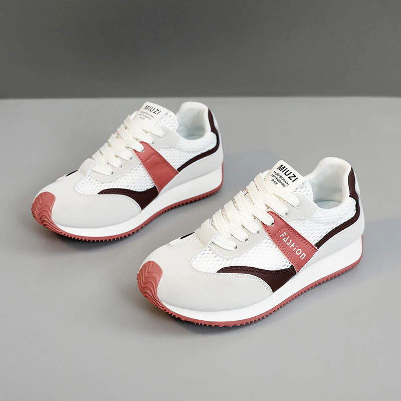 Damen Sportliche Sneakers mit atmungsaktivem Obermaterial und dämpfender Sohle Heidi Mode - Image 8