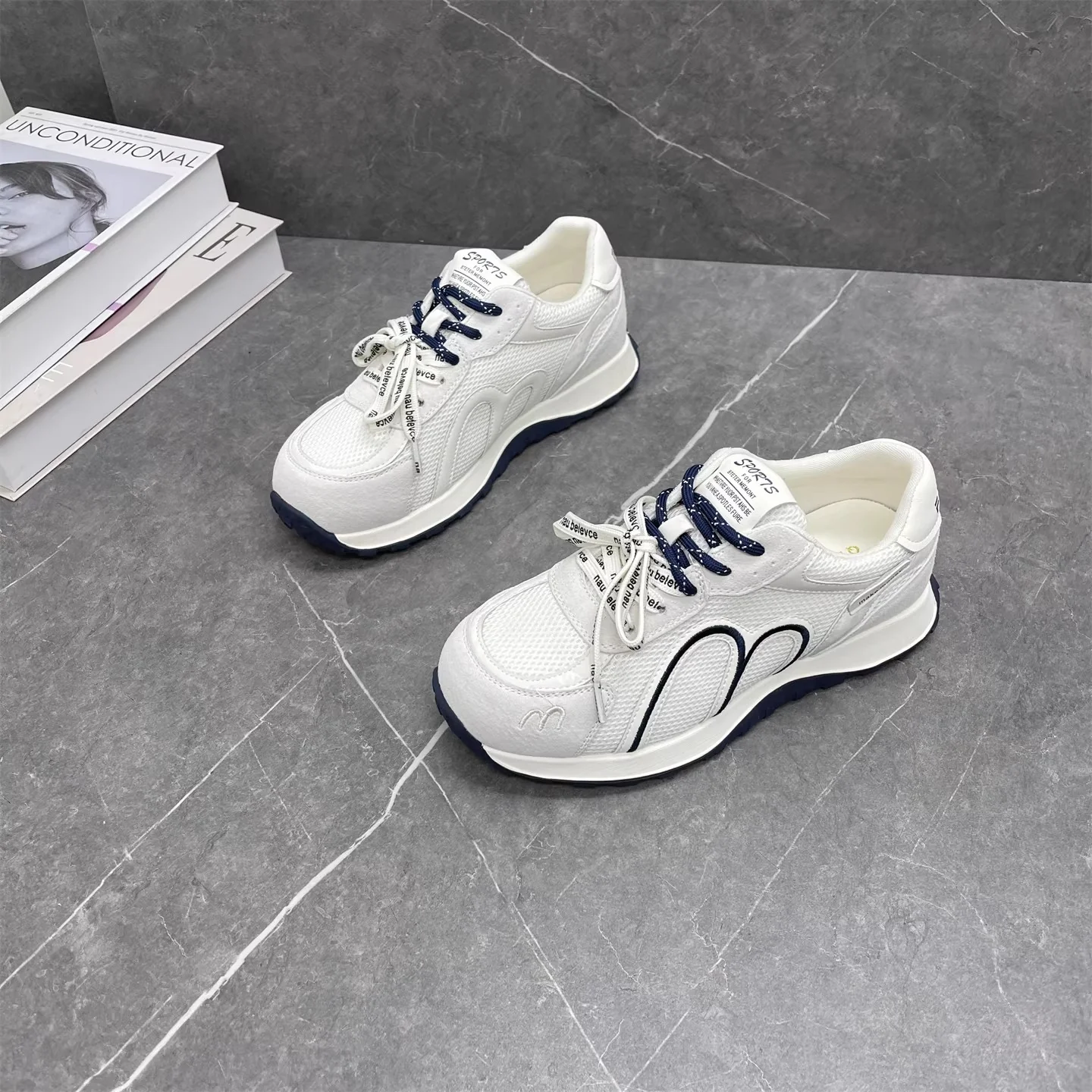 Damen Sportliche Sneakers mit atmungsaktivem Obermaterial und dämpfender Sohle Heidi Mode - Image 3