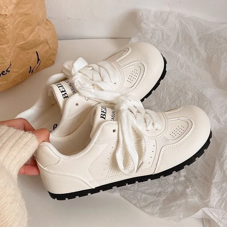 Damen Sportliche Sneakers mit atmungsaktivem Obermaterial und gepolsterter Sohle Heidi Mode - Image 3