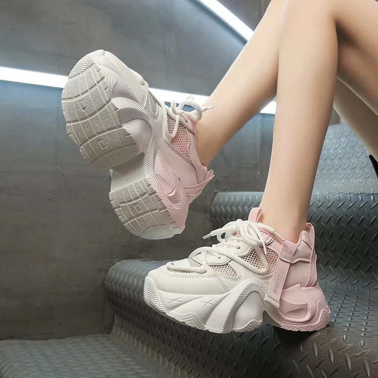 Damen Sportliche Sneakers mit atmungsaktivem Obermaterial und innovativer Dämpfung Heidi Mode - Image 3