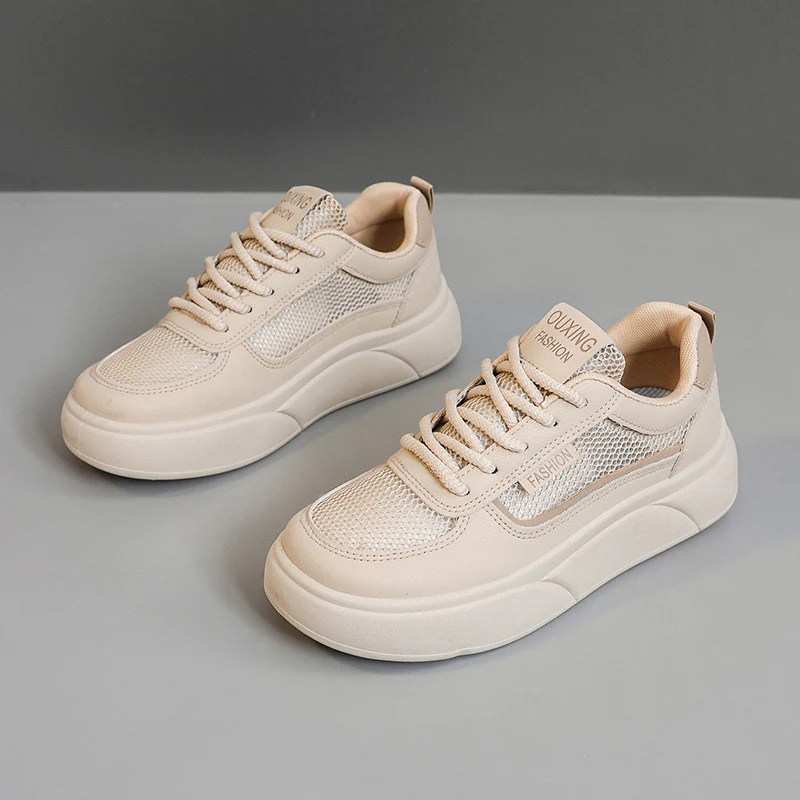 Damen Sportliche Sneakers mit atmungsaktivem Obermaterial und komfortabler Dämpfung Heidi Mode - Image 8