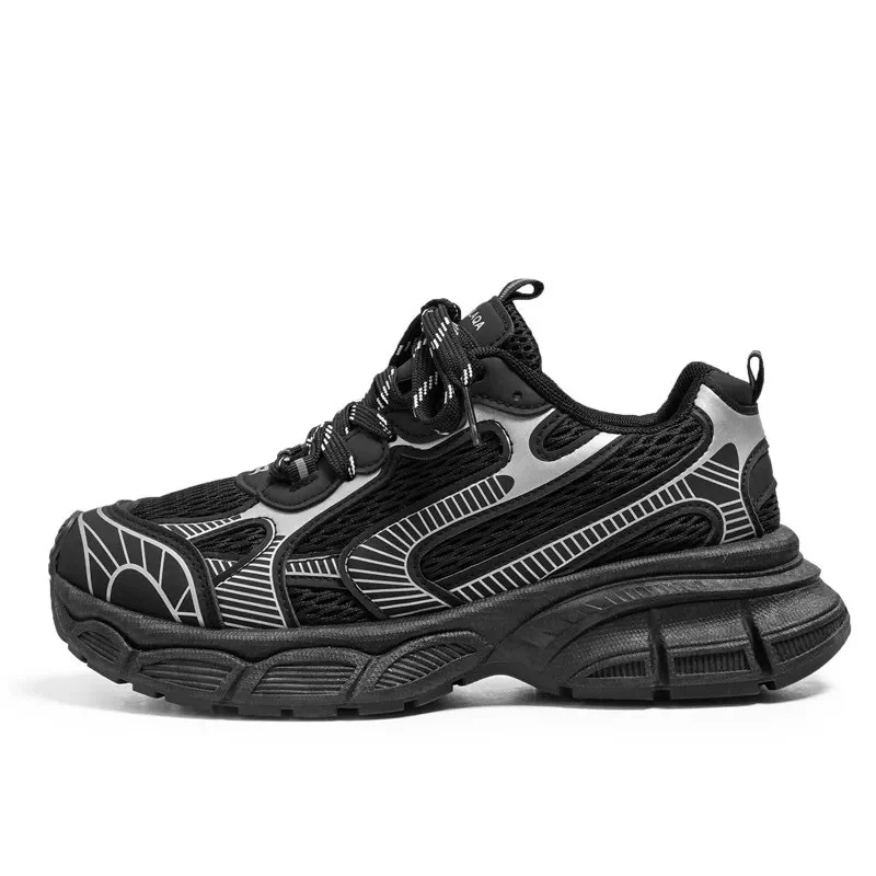 Damen Sportliche Sneakers mit atmungsaktivem Obermaterial und robustem Profil Heidi Mode - Image 5