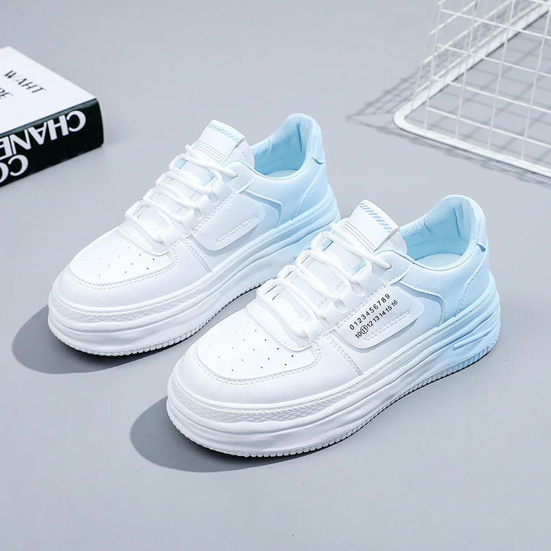 Damen Sportliche Sneakers mit atmungsaktivem Obermaterial und rutschfester Sohle Heidi Mode - Image 2