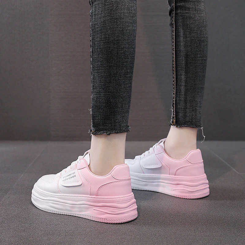 Damen Sportliche Sneakers mit atmungsaktivem Obermaterial und rutschfester Sohle Heidi Mode - Image 4