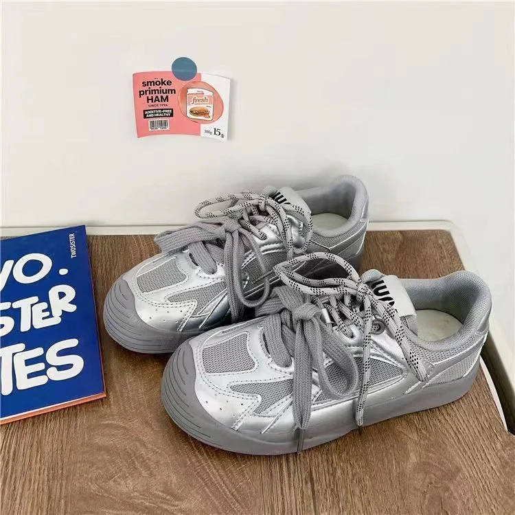 Damen Sportliche Sneakers mit atmungsaktivem Obermaterial und rutschfester Sohle Heidi Mode - Image 2