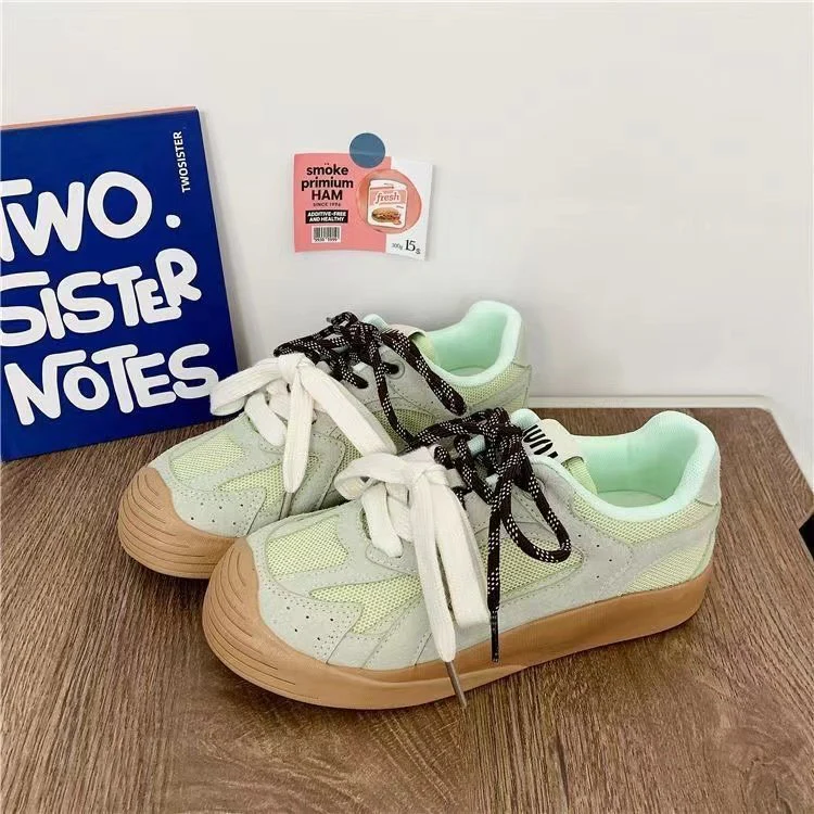 Damen Sportliche Sneakers mit atmungsaktivem Obermaterial und rutschfester Sohle Heidi Mode - Image 3