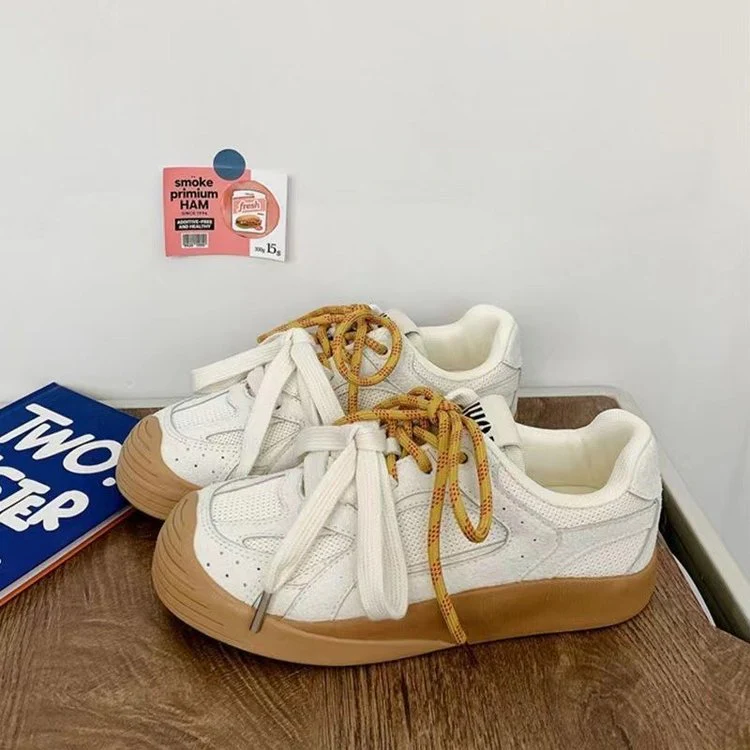 Damen Sportliche Sneakers mit atmungsaktivem Obermaterial und rutschfester Sohle Heidi Mode - Image 4