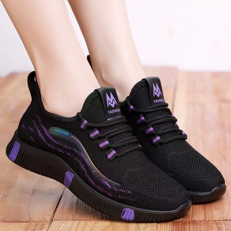 Damen Sportliche Sneakers mit atmungsaktivem Obermaterial und rutschfester Sohle Heidi Mode - Image 2