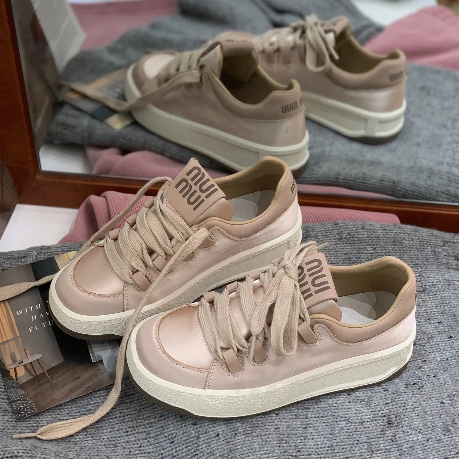 Damen Sportliche Sneakers mit atmungsaktivem Obermaterial und rutschfester Sohle Heidi Mode - Image 7