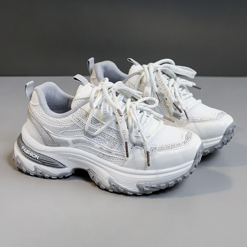 Damen Sportliche Sneakers mit atmungsaktivem Obermaterial und schockabsorbierender Sohle Heidi Mode - Image 2